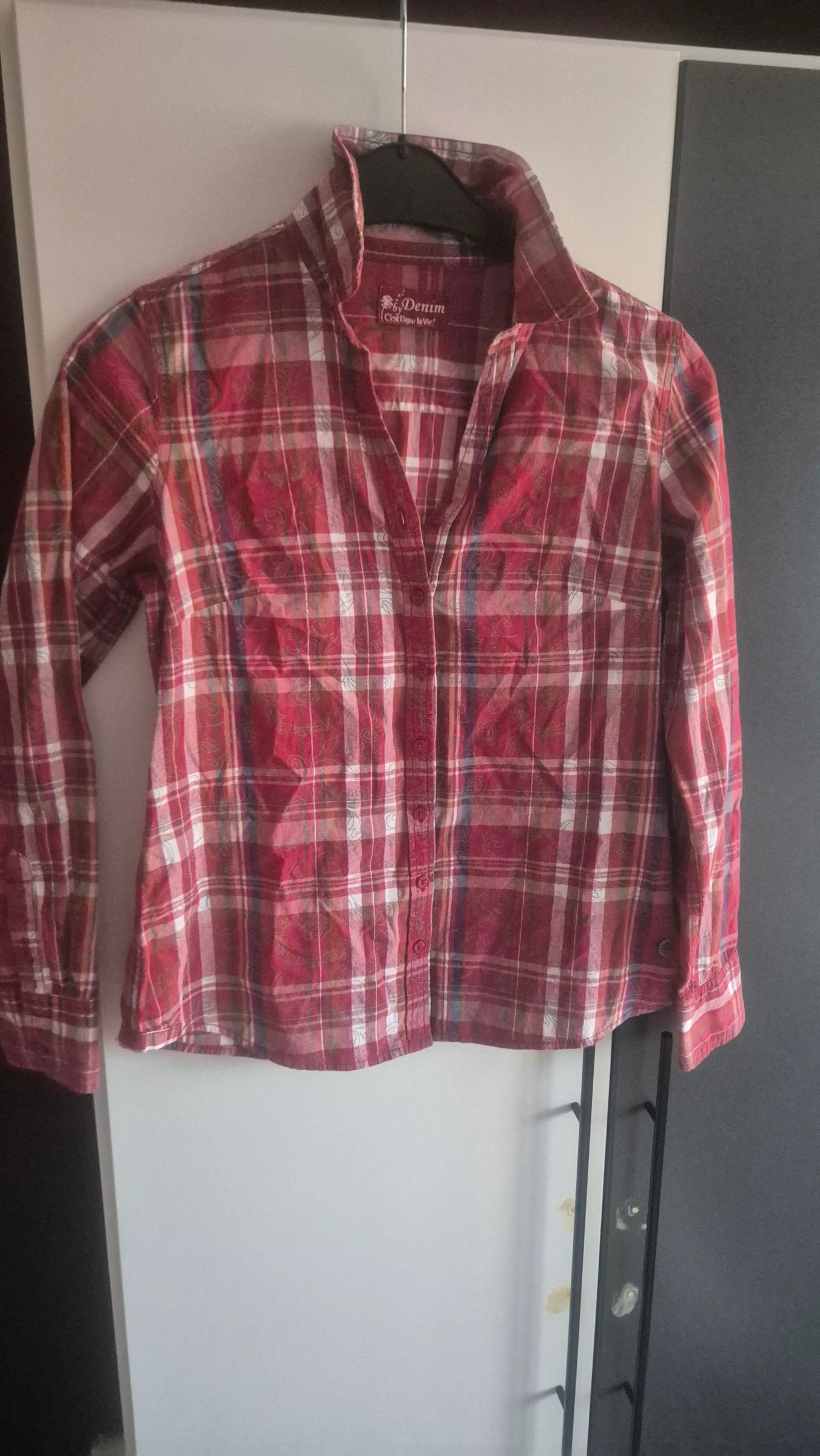 Bordeaux hemd maat M